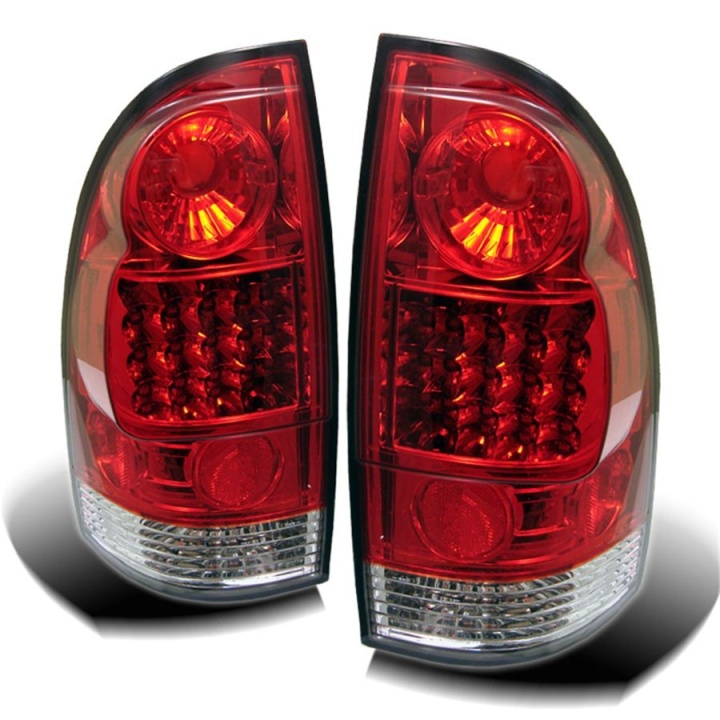 ALT-YD-TT05-LED-RC Toyota Tacoma 05-15 LED Bakljus - Röda Klara Spyder Auto