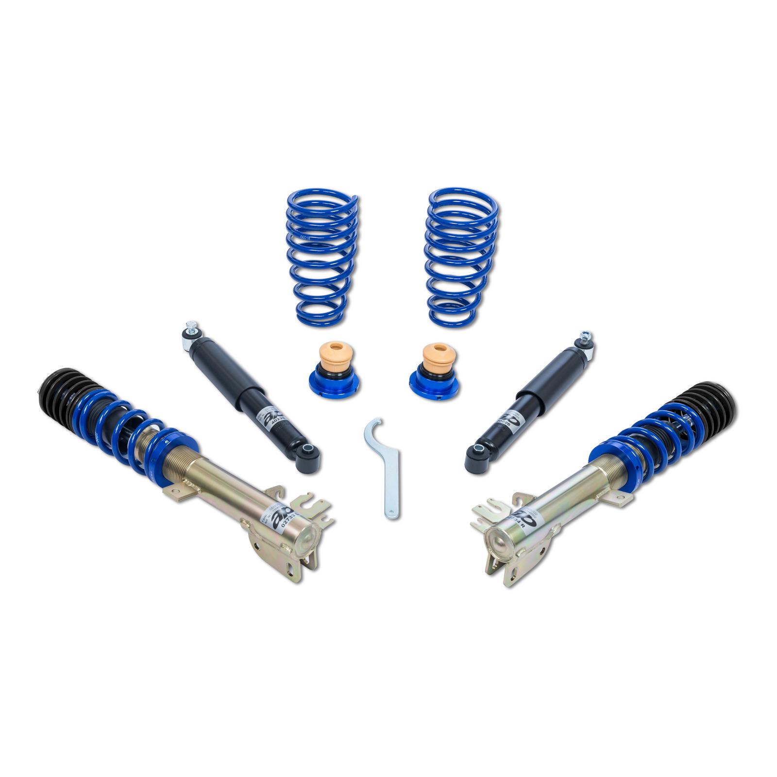 Fiat 500 312 inkl. Abarth & Cabrio / Ford Ka RU8 Höjdjusterbara Coilovers AP Suspension i gruppen Välj bilmodell / Fiat / 500 07+ / Chassi / Fjädring hos DDESIGN Scandinavia AB (AP-11540020)