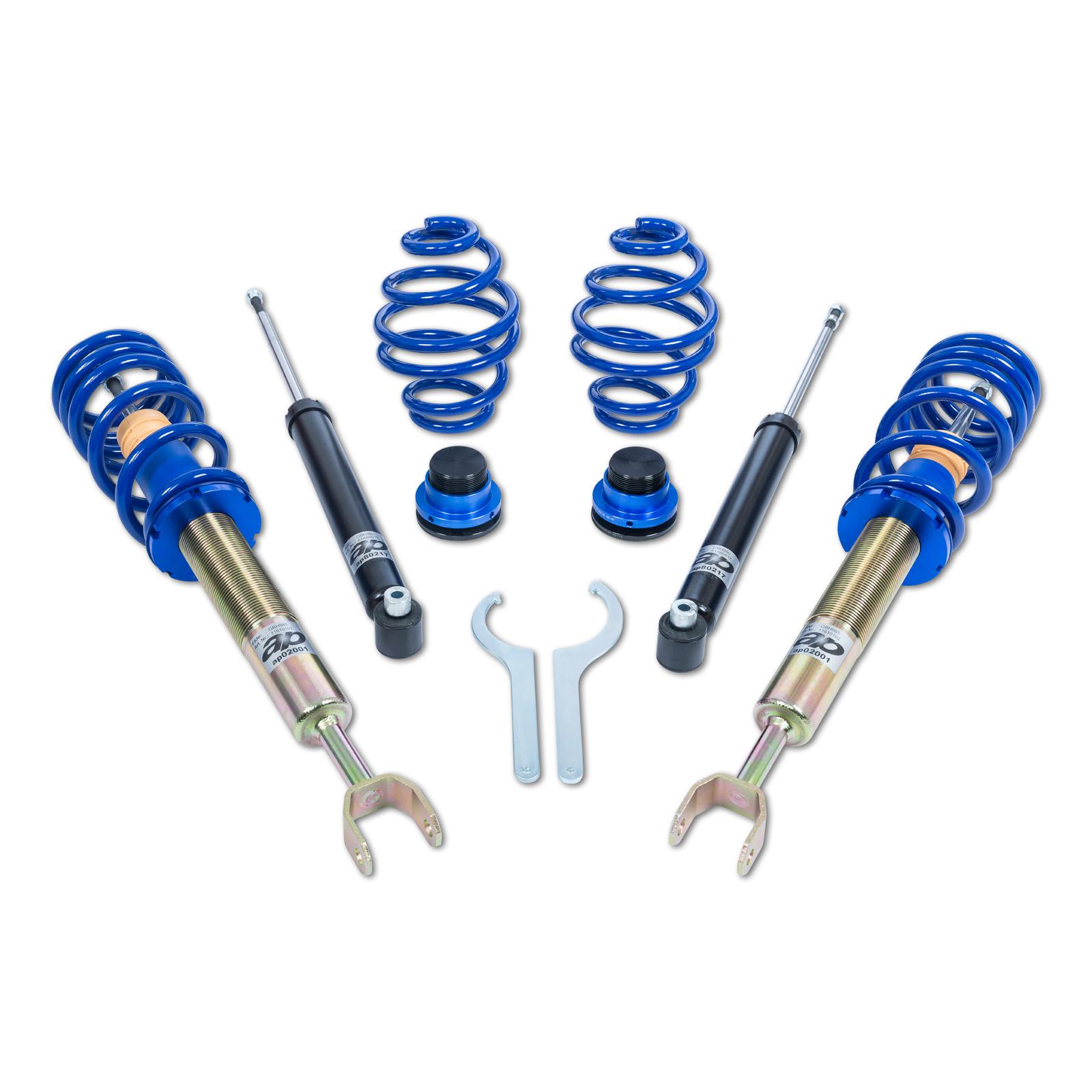 Volkswagen Passat 3B,3BG Sedan/Variant FWD Höjdjusterbara Coilovers AP Suspension i gruppen Välj bilmodell / VW / Passat 96-05 / Chassi / Fjädring hos DDESIGN Scandinavia AB (AP-11580009)