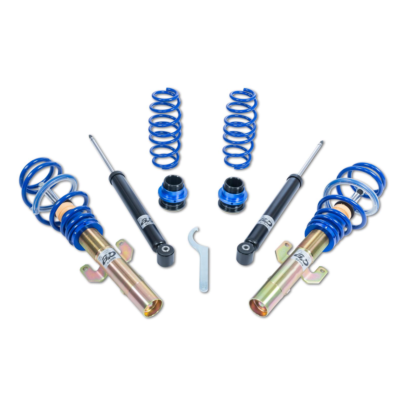 Volkswagen Polo 9N GTI Höjdjusterbara Coilovers AP Suspension i gruppen Välj bilmodell / VW / Polo 02-05 / Chassi / Fjädring hos DDESIGN Scandinavia AB (AP-11580039)