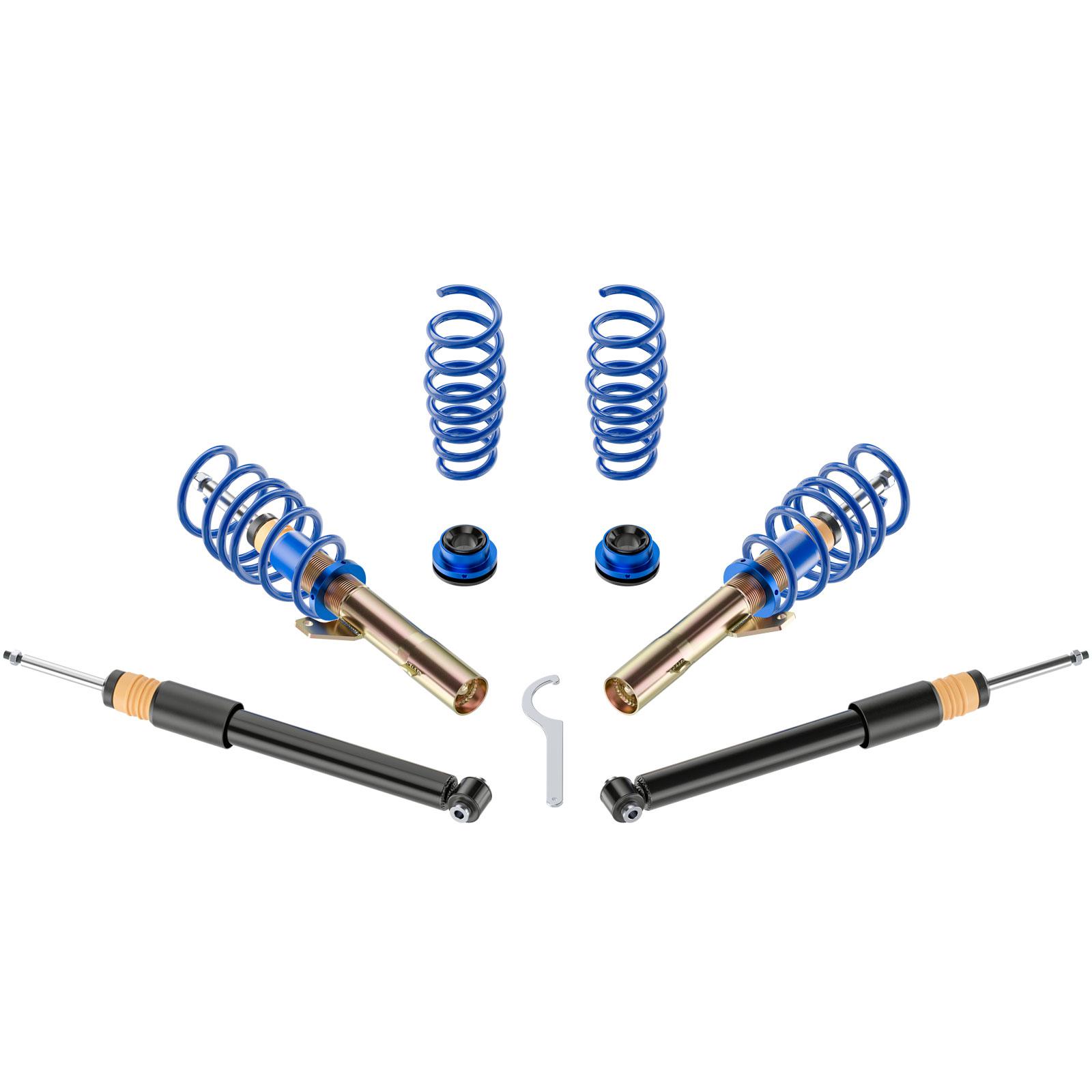 Seat Ibiza MK5 KJ / Skoda Fabia PJ / Volkswagen Polo MK6 AW Höjdjusterbara Coilovers AP Suspension i gruppen Välj bilmodell / VW / Polo 17+ / Chassi hos DDESIGN Scandinavia AB (AP-115800BQ)