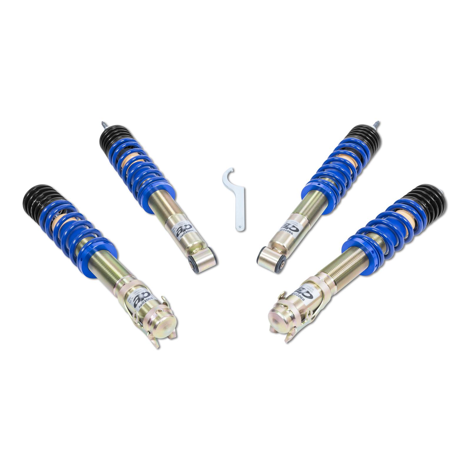 Seat Cordoba 6K/C / Seat Ibiza 6K Höjdjusterbara Coilovers AP Suspension i gruppen Välj bilmodell / Seat / Ibiza Mk2 (6K) 93-02 / Chassi / Fjädring hos DDESIGN Scandinavia AB (AP-11581003)
