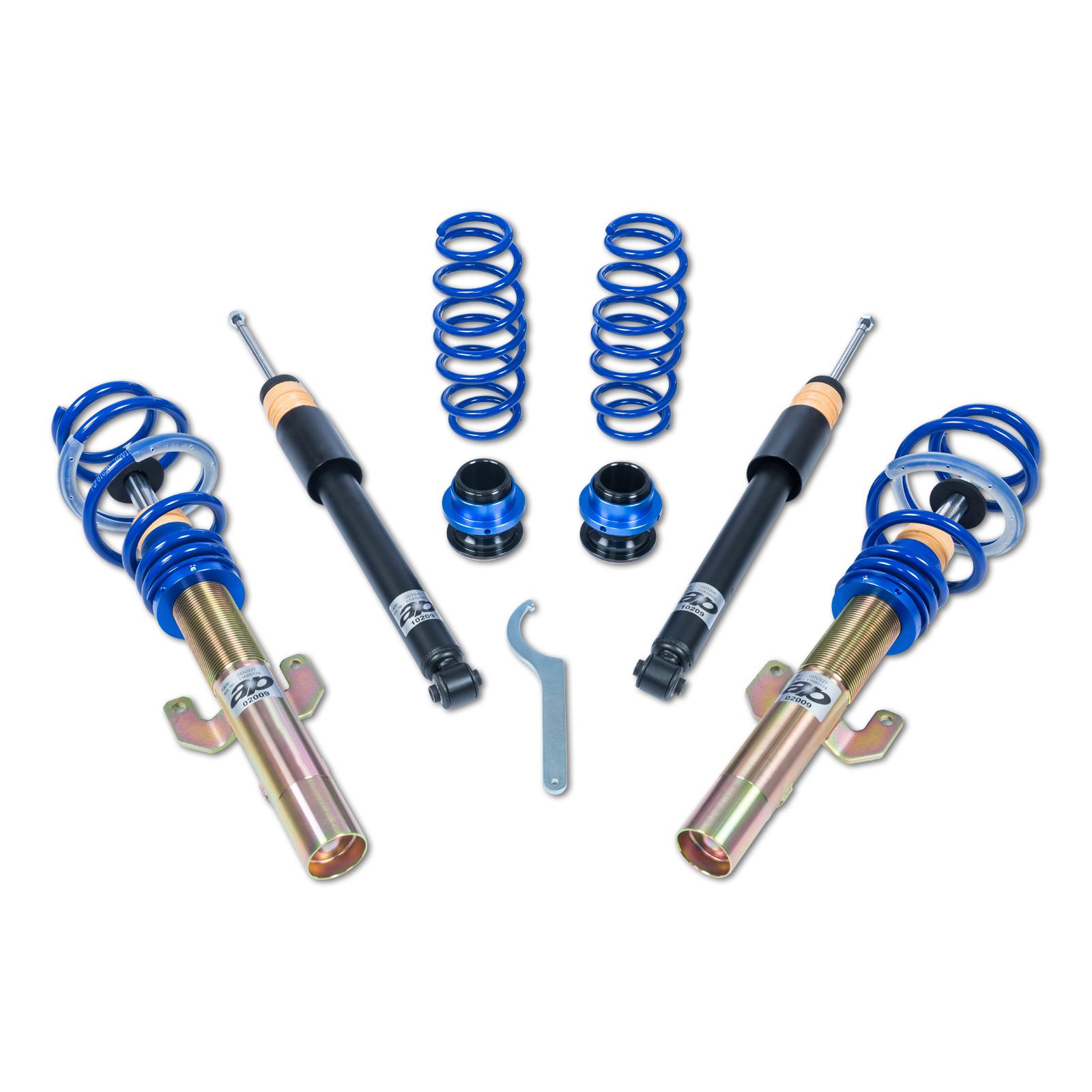 Skoda Fabia 5J inkl. RS Höjdjusterbara Coilovers AP Suspension i gruppen Välj bilmodell / Skoda / Fabia Mk2 07-15 / Chassi / Fjädring hos DDESIGN Scandinavia AB (AP-11582021)