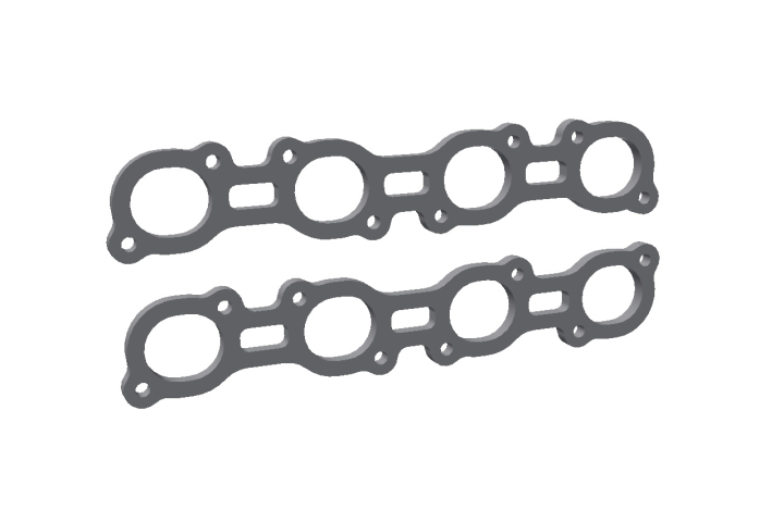 Grenrörsflänsar BMW M60/62 – 10mm i gruppen Välj bilmodell / BMW / 5-serie (E34) 87-96 / Tuning / Avgassystem hos DDESIGN Scandinavia AB (AS-007009-01)