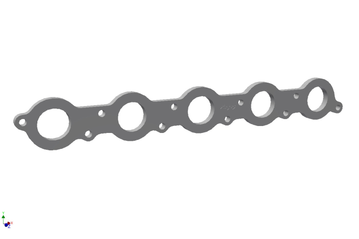 Grenrörsfläns Mercedes OM602 – 10mm i gruppen Välj bilmodell / Mercedes Benz / E-Class 95-02 (W210) / Tuning hos DDESIGN Scandinavia AB (AS-007011-01)