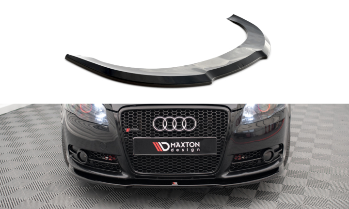 Audi A4 B7 S-Line 2004-2007 Frontsplitter V.1 Maxton Design i gruppen Bilmodeller / Audi / A4 - S4 - RS4 (B7) 2004-2008 / Styling hos DDESIGN AB (AU-A4-B7-SLINE-FD1G)