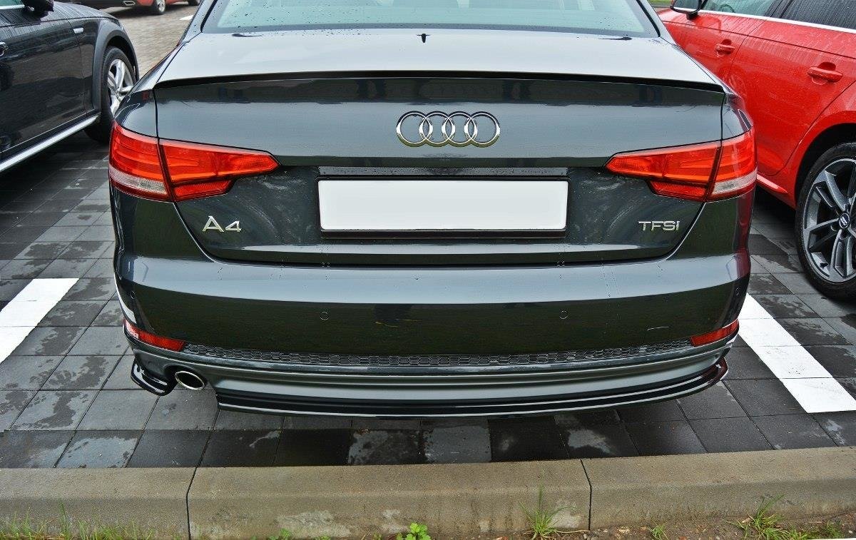 Audi A4 B9 S-Line 2015-2019 Bakre Sido Splitters Sedan Maxton Design