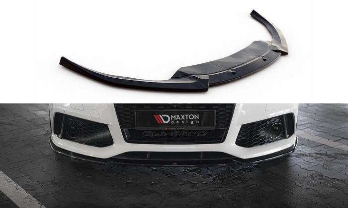 Audi RS7 2014-2017 Frontsplitter V.3 Maxton Design i gruppen Bilmodeller / Audi / A7 - S7 - RS7 (4G8) 2010-2018 / Styling hos DDESIGN AB (AU-RS7-1F-FD3G)