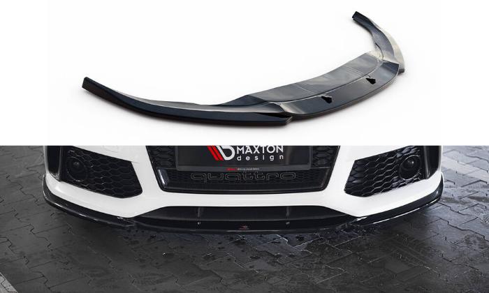 Audi RS7 2014-2017 Frontsplitter V.4 Maxton Design i gruppen Bilmodeller / Audi / A7 - S7 - RS7 (4G8) 2010-2018 / Styling hos DDESIGN AB (AU-RS7-1F-FD4G)