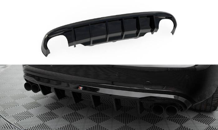 Audi S5 Coupé / Cab 8T 2007-2011 Diffuser V.1 (Dubbla utblås per sida) Maxton Design i gruppen Bilmodeller / Audi / A5 - S5 - RS5 (8T/8F) 2008-2016 / Styling hos DDESIGN AB (AU-S5-1-RS1GOO_OO)