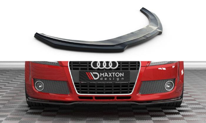 Audi TT 8J 2006-2010 Frontsplitter V.2 Maxton Design i gruppen Bilmodeller / Audi / TT (8J) 2006-2014 & TT (8S) 2014+ / Styling / Frontläppar hos DDESIGN AB (AU-TT-2-FD2G)