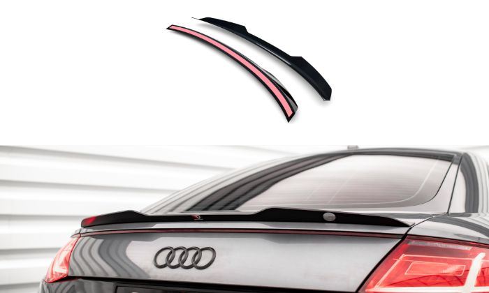 Audi TT S / S-Line 8S 2014-2018 Vingextension Maxton Design i gruppen Bilmodeller / Audi / TT (8J) 2006-2014 & TT (8S) 2014+ / Styling hos DDESIGN AB (AU-TT-3-SLINE-CAP1G)