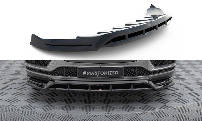 Bentley Bentayga Mk1 2015-2020 Frontsplitter V.1 Maxton Design i gruppen Bilmodeller / Bentley / Bentayga 2015+ hos DDESIGN AB (BE-BE-1-FD1G-FD1RG)