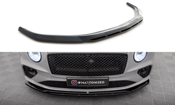 Bentley Continental GT Mk3 2018+ Frontsplitter V.1 Maxton Design i gruppen Bilmodeller / Bentley / Continental hos DDESIGN AB (BE-CO-3-GT-CA-FD1G-FD1RG)