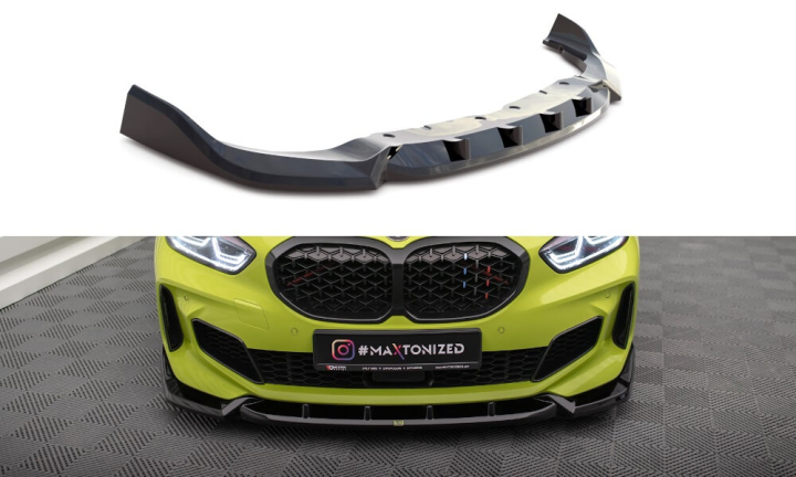 BMW 1 F40 M-Pack / M135i 2019+ Frontsplitter V.7 Maxton Design  i gruppen Bilmodeller / BMW / 1-serie (F40) 2019+ / Styling / Frontläppar hos DDESIGN AB (BM-1-40-M-FD5)