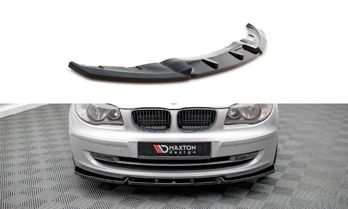 BMW 1 E81 Facelift 2007-2011 Frontläpp / Frontsplitter V.3 Maxton Design i gruppen Bilmodeller / BMW / 1-serie (E81-E87) 2004-2013 / Styling hos DDESIGN AB (BM-1-81F-FD3G)