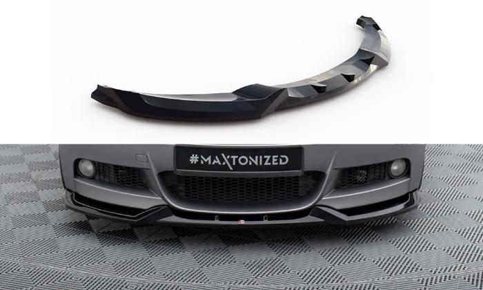 BMW 1-Serie M-Sport E82 2007-2011 Frontläpp / Frontsplitter V.1 Maxton Design i gruppen Bilmodeller / BMW / 1-serie (E82-E88) 04-13 / Styling hos DDESIGN AB (BM-1-82-MPACK-C-FD1G)