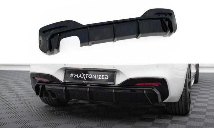 BMW 1-Serie F20/F21 M-Sport LCI 2015-2019 Diffuser V.2 Maxton Design i gruppen Bilmodeller / BMW / 1-serie 2-serie (F20-F23) 2011-2019 / Styling / Bakspoiler hos DDESIGN AB (BM-1-F20F-M-RS3GOO_)