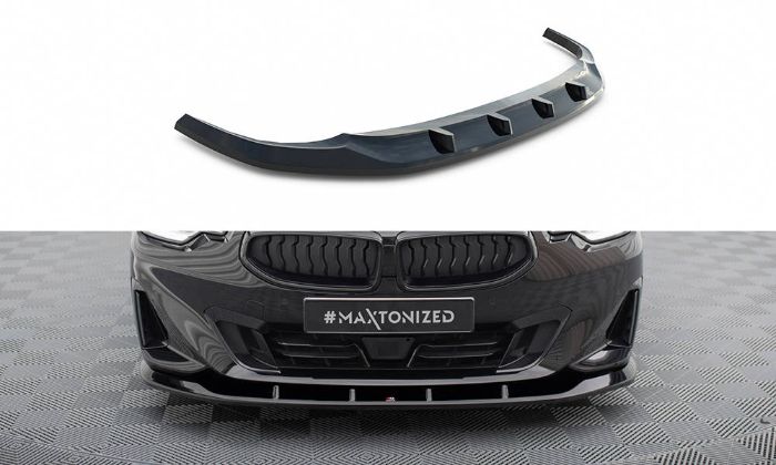 BMW 2 Coupe G42 2021+ Frontläpp / Frontsplitter V.1 Maxton Design i gruppen Bilmodeller / BMW / 2-serie (G42) 2022+ hos DDESIGN AB (BM-2-G42-FD1G)