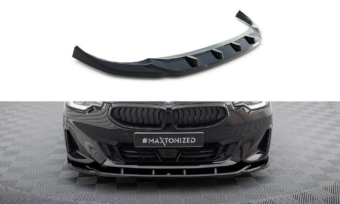 BMW 2 Coupe G42 2021+ Frontläpp / Frontsplitter V.3 Maxton Design i gruppen Bilmodeller / BMW / 2-serie (G42) 2022+ hos DDESIGN AB (BM-2-G42-FD3G)