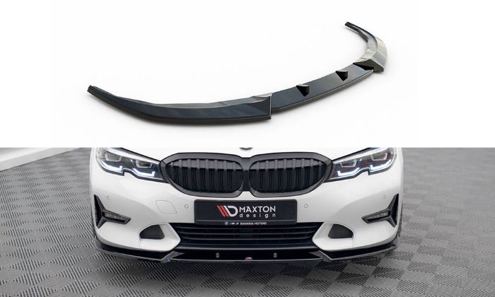 BMW 3 Sport Line G20 / G21 2018-2022 Frontläpp / Frontsplitter V.1 Maxton Design i gruppen Bilmodeller / BMW / 3-serie-4-serie (G20-G26) 19+ / Styling / Frontläppar hos DDESIGN AB (BM-3-20-SPORT-FD1G)