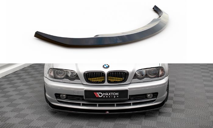 BMW 3 Coupe E46 1998-2003 Frontläpp / Frontsplitter V.2 Maxton Design i gruppen Bilmodeller / BMW / 3-serie (E46) 1998-2005 / Styling / Frontläppar hos DDESIGN AB (BM-3-46-C-FD2G)