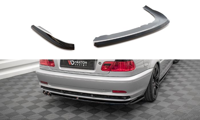 BMW 3 Coupe E46 1998-2003 Bakre Sidoextensions Maxton Design i gruppen Bilmodeller / BMW / 3-serie (E46) 1998-2005 / Styling / Diffuser hos DDESIGN AB (BM-3-46-C-RSD1G)