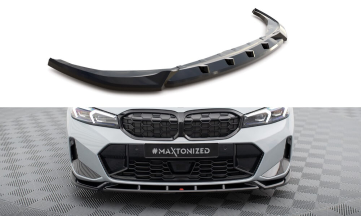 BMW 3 M340i / M-Pack G20 / G21 Facelift 2022+ Frontsplitter V.1 Maxton Design i gruppen Bilmodeller / BMW / 3-serie-4-serie (G20-G26) 19+ / Styling / Frontläppar hos DDESIGN AB (BM-3-G20F-MPACK-FD1G)