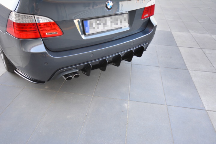 BM-5-61-MPACK-CNC-RS1A BMW BMW 5 E61 M-Pack 2003-2010 2004-2010 Diffuser V.1 Maxton Design