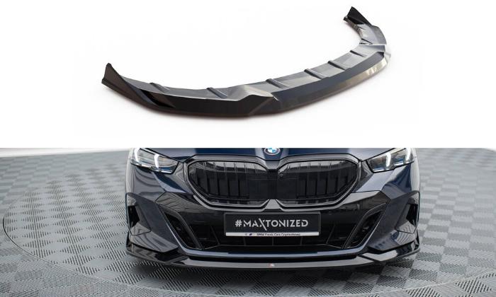 BMW 5-Serie M-Sport G60 2023+ Frontsplitter V.2 Maxton Design i gruppen Bilmodeller / BMW / 5-serie (G60-G61) 2023+ hos DDESIGN AB (BM-5-G60-MPACK-FD2G)