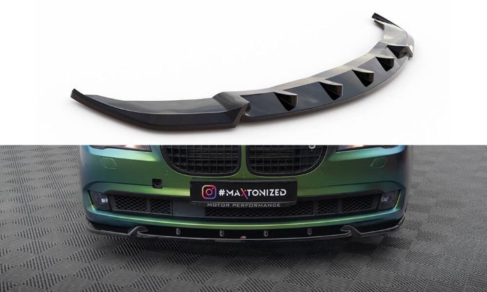 BMW 7-Serie F01 2008-2013 Frontsplitter V.2 Maxton Design i gruppen Bilmodeller / BMW / 7-serie (F01-F02) 08-15 / Styling hos DDESIGN AB (BM-7-01-LONG-FD2G)