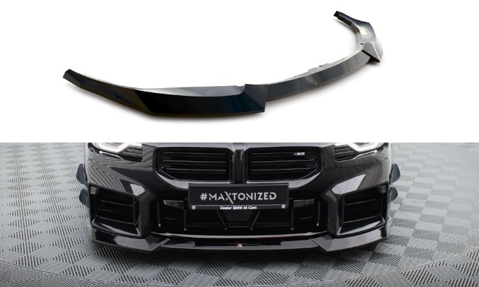 BMW M2 G87 2023+ Frontläpp / Frontsplitter V.2 Maxton Design i gruppen Bilmodeller / BMW / M2 2-Serie (G87) 2023+ hos DDESIGN AB (BM-M2-G87-FD2G)