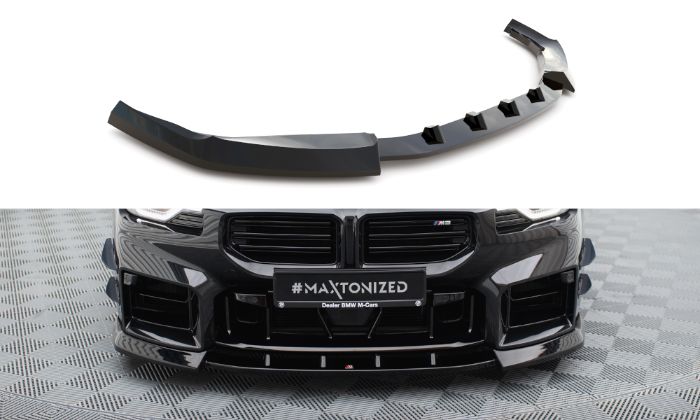 BMW M2 G87 2023+ Frontläpp / Frontsplitter V.3 Maxton Design i gruppen Bilmodeller / BMW / M2 2-Serie (G87) 2023+ hos DDESIGN AB (BM-M2-G87-FD3G)