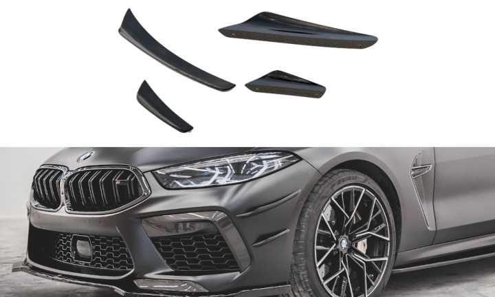 BM-M8-G16-CAN1 BMW M8 Gran Coupe F93 2019+ Canards V.1 Maxton Design