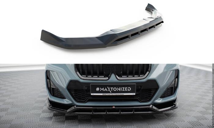 BMW X1 M-Sport U11 2022+ Frontsplitter V.1 Maxton Design i gruppen Bilmodeller / BMW / X1 (U11) 2022+ hos DDESIGN AB (BM-X1-U11-MPACKFD1GFD1RG)