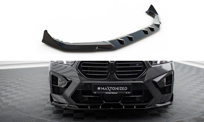 BMW X5M F95 Facelift 2023+ Frontsplitter V.2 Maxton Design i gruppen Bilmodeller / BMW / X5 (G05) 19+ hos DDESIGN AB (BM-X5M-F95F-FD2G)