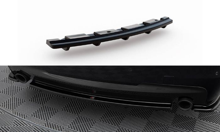 BMW 5-Serie M-Sport F10 2011-2017 Bakre Splitter / Diffuser med Splitters V.2 Maxton Design i gruppen Bilmodeller / BMW / 5-serie (F07-F10-F11) 11-17 / Styling / Diffuser hos DDESIGN AB (BM511MPACKRD1GRD3G)