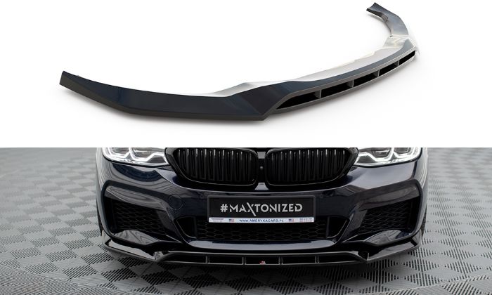 BMW 6 GT G32 M-Pack 2017-2020 Frontläpp / Frontsplitter Maxton Design i gruppen Bilmodeller / BMW / 6-serie (G32) 2018+ hos DDESIGN AB (BM632GTMPACKFD2GFD2RG)