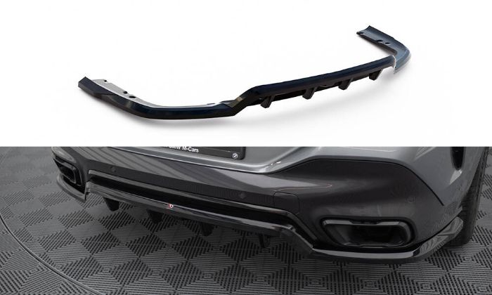 BMW X6 M-Sport G06 LCI 2023+ Bakre Splitter / Diffuser med Splitters V.1 Maxton Design i gruppen Bilmodeller / BMW / X6 (G06) 19+ hos DDESIGN AB (BMX6G06FMPACKRD1GRD3G)