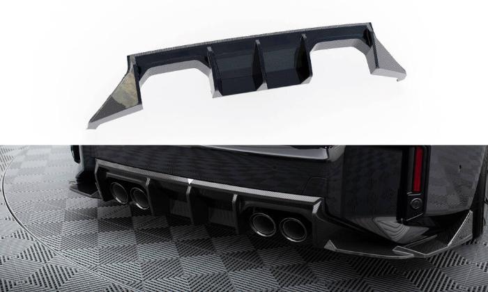 BMW M2 G87 2023+ Kolfiber Diffuser V.1 Maxton Design i gruppen Bilmodeller / BMW / M2 2-Serie (G87) 2023+ hos DDESIGN AB (CF-BM-M2-G87-RS1-245-P)