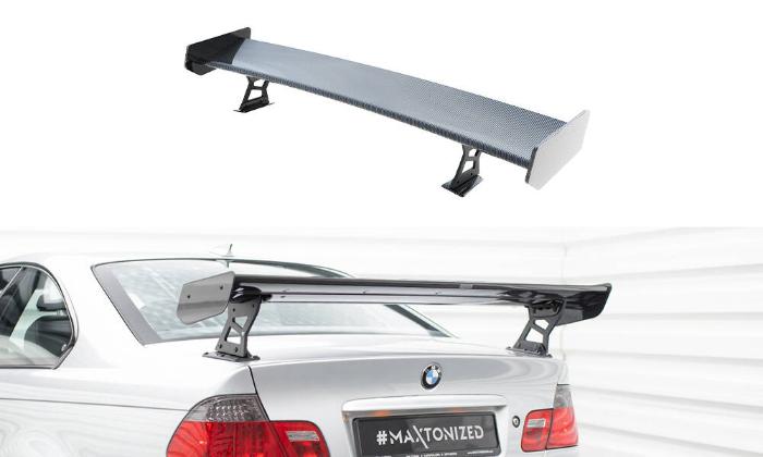 BMW 3-Serie Coupé E46 1998-2005 Kolfibervinge Bred Infästning Spoiler Maxton Design i gruppen Bilmodeller / BMW / 3-serie (E46) 1998-2005 / Styling / Vingar hos DDESIGN AB (CFBM346CWING5EXT245P)