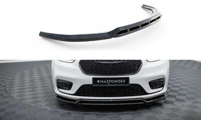 Chrysler Pacifica Mk2 Facelift 2020+ Frontsplitter V.1 Maxton Design i gruppen Bilmodeller / Chrysler / Pacifica hos DDESIGN AB (CHR-PA-2F-FD1G-FD1RG)