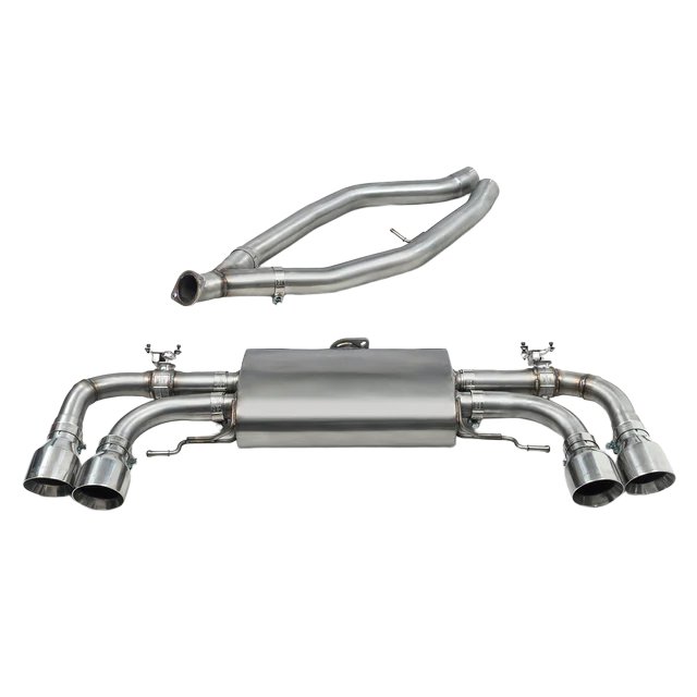 BMW M340i G20 2019+ Valved GPF/PPF Back Sportavgassystem Quad Utblås C