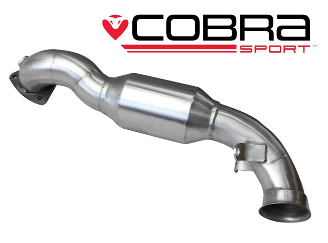 COBRA-CT12 Citroen DS3 1.6 THP 155 & Racing 2010- Frontpipe / Sportkatalysator Cobra Sport
