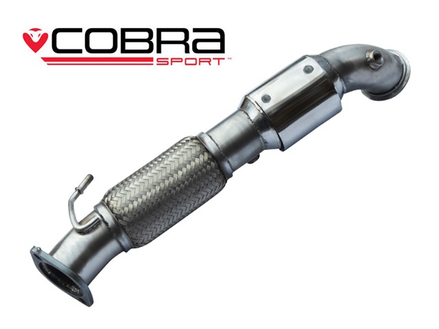 COBRA-FD42 Ford Focus ST 250 (Mk3) 12- Frontpipe / Sportkatalysator (200 Cell) Cobra Sport
