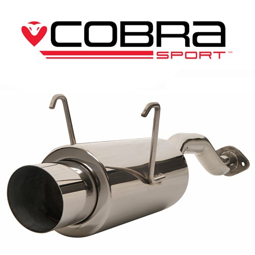 COBRA-HN13 Honda Civic Type R (EP3) 00-06 Bakre Ljuddämpare (Runt Utblås) Cobra Sport
