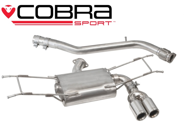 COBRA-MZ16 Mazda MX-5 Mk4 (ND) 1.5L & 2.0L (incl RF) 15- Catback (Ej Ljuddämpat) Cobra Sport