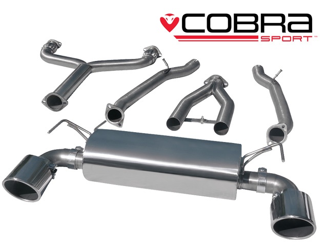 COBRA-NZ17 Nissan 370Z 09- Catback (Y-pipe, Center & Bakre) Cobra Sport