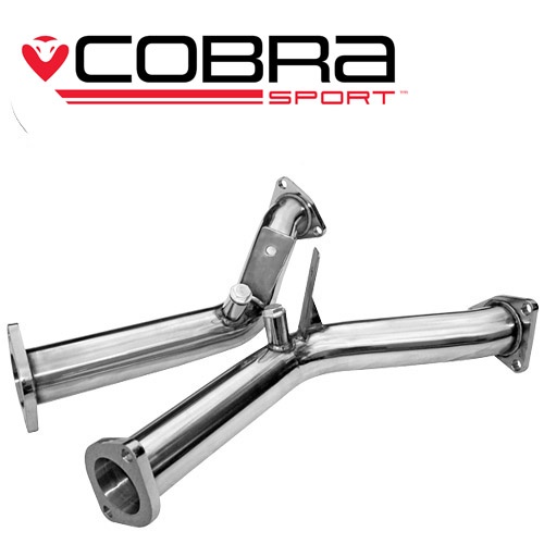 COBRA-NZ18 Nissan 370Z 09- De-Cat Pipes Cobra Sport