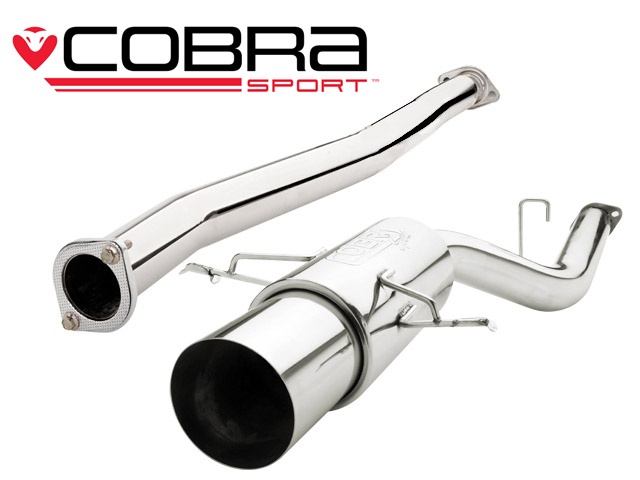 COBRA-SC03z Subaru Impreza 2.0L Turbo 93-00 Catback (Race type - Ej Ljuddämpat) Cobra Sport